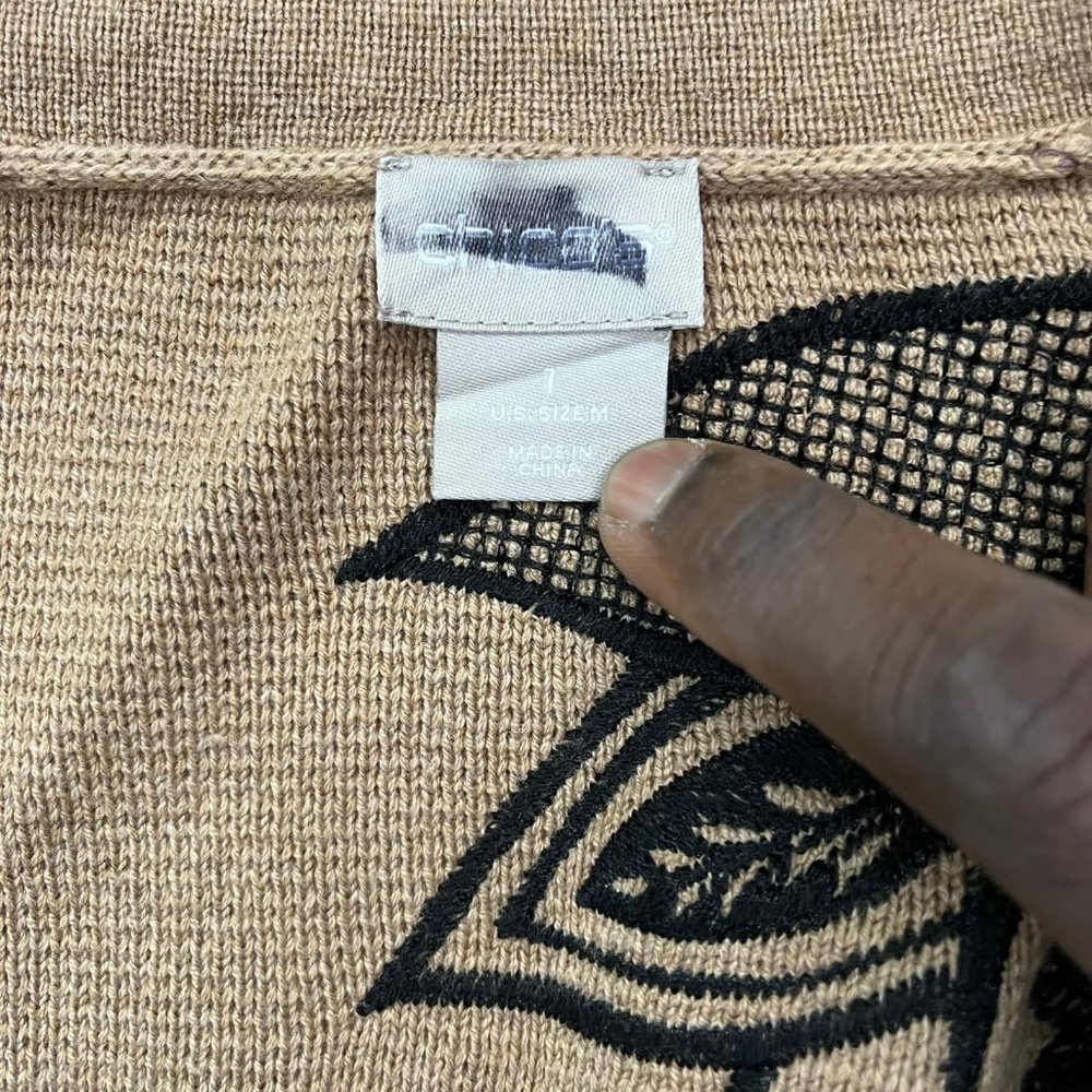 NWOT Chico's 1pc Sweater - Picture 3 of 4